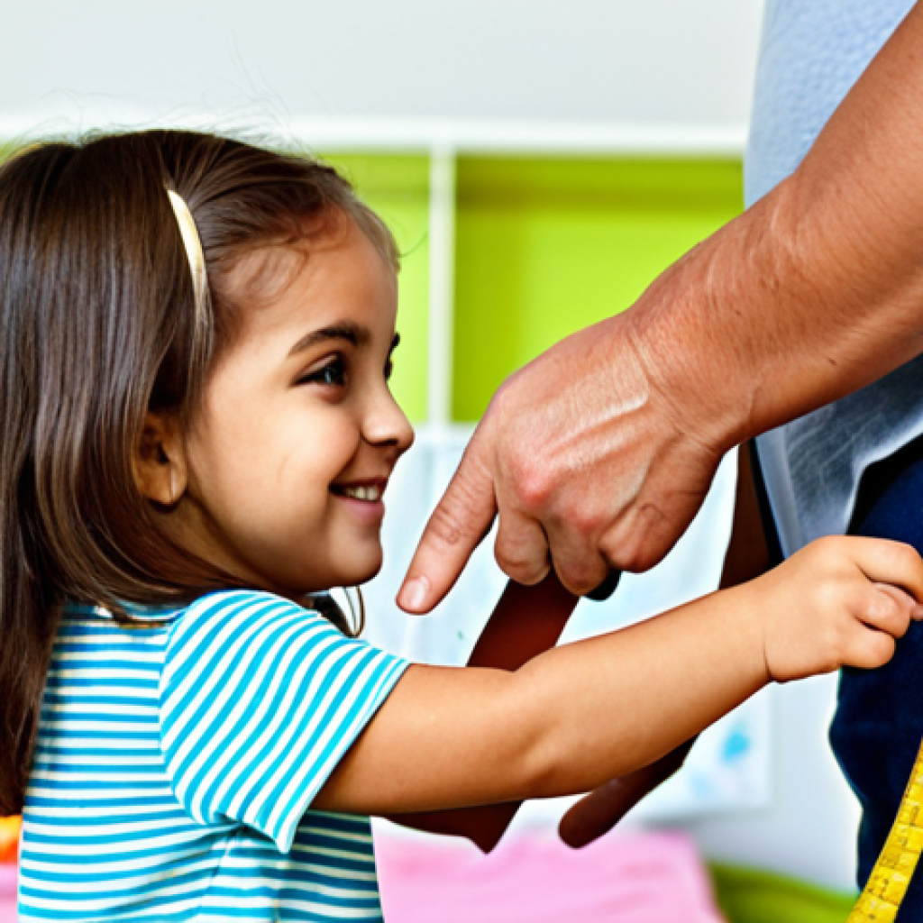 아이들용 장갑 사이즈 선택 팁 - Measuring Hands**

"A parent carefully measuring a child's hand with a flexible measuring tape. The ...