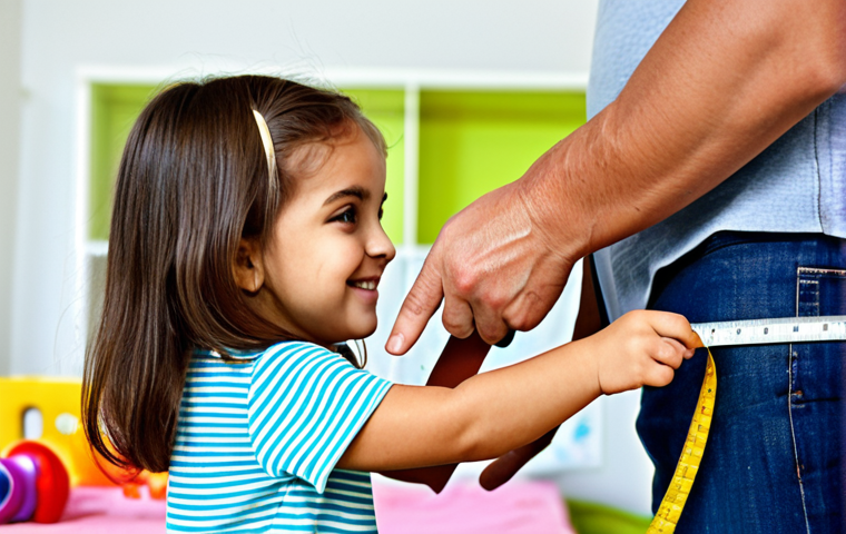 아이들용 장갑 사이즈 선택 팁 - Measuring Hands**

"A parent carefully measuring a child's hand with a flexible measuring tape. The ...