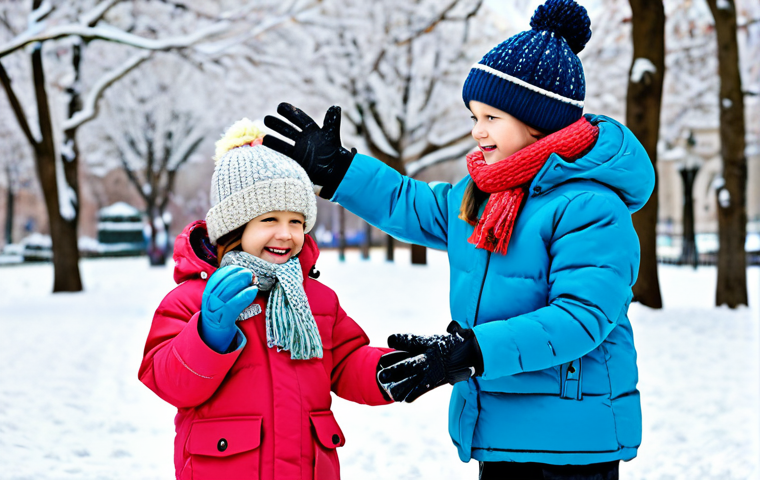 아이들용 장갑 사이즈 선택 팁 - Measuring Hands**

"A parent carefully measuring a child's hand with a flexible measuring tape. The ...