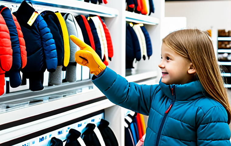 아이들용 장갑 사이즈 선택 팁 - Winter Fun**

"A child playing in the snow, making snowballs while wearing warm winter gloves. The c...