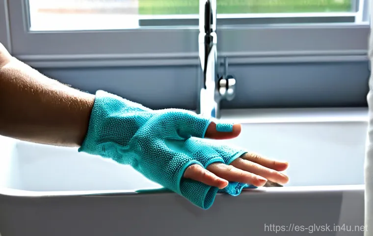 발열 장갑 관리 및 유지법 - **Prompt 1: The First Charge - Unboxing and Preparing for Adventure**
    "A cozy indoor scene with ...